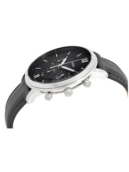 NWT Fossil Neutra Chronograph Quartz Black Dial Men\'s Watch